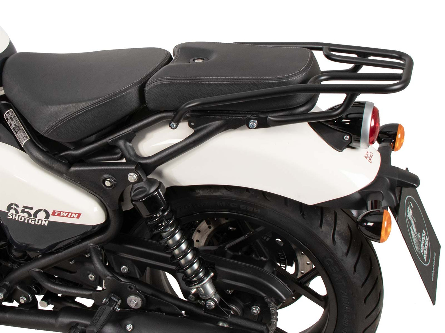 Hepco & Becker Tube rear rack black for Royal Enfield Shotgun 650 (2024-)