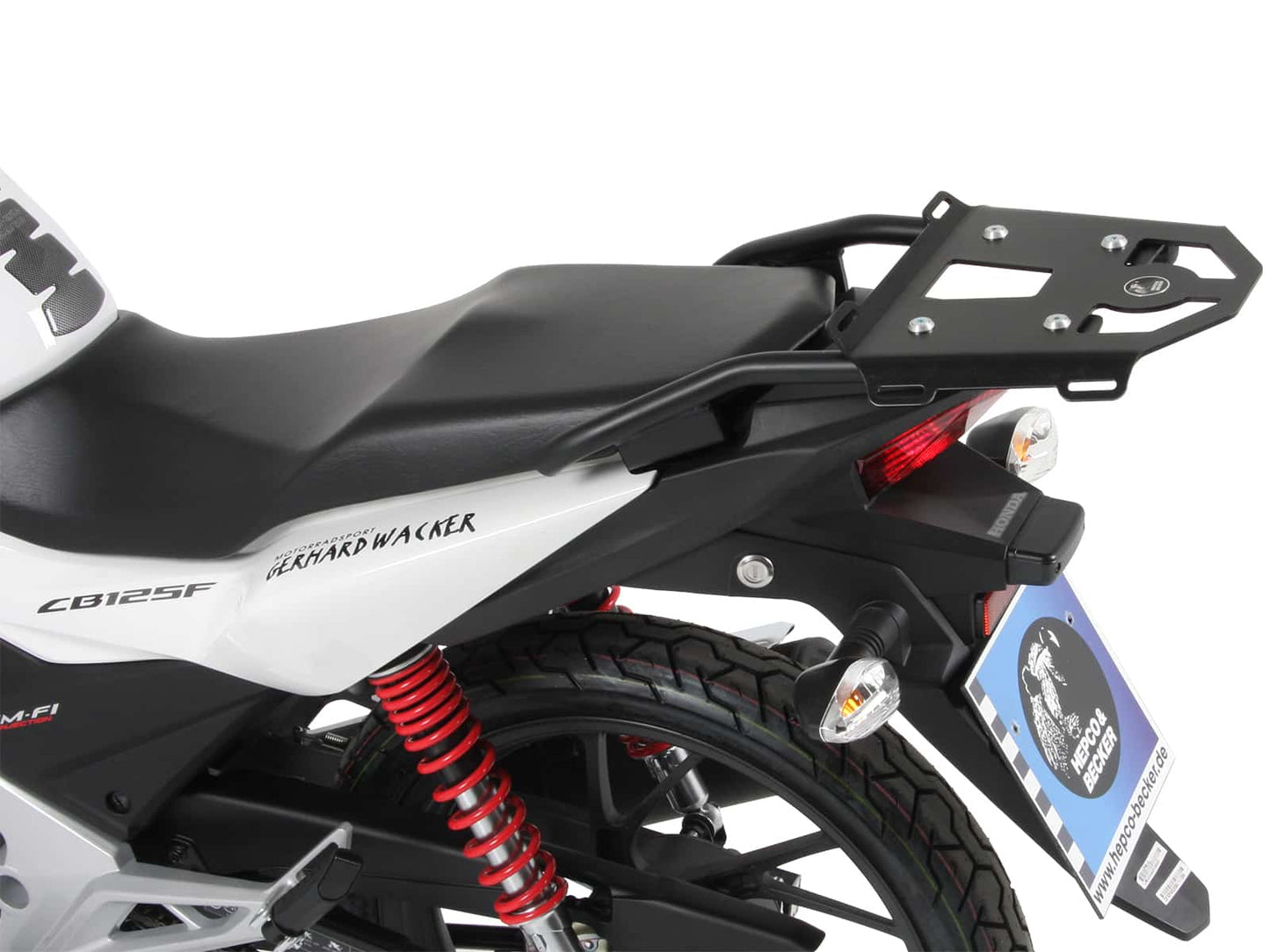 Hepco & Becker Minirack soft luggage rear rack for Honda CB 125 F (2015-2020)
