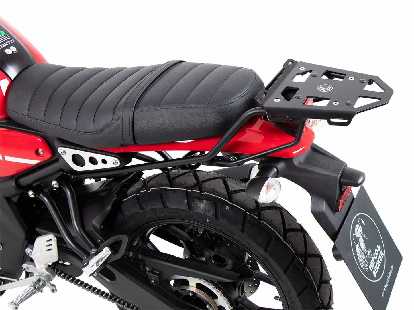 Hepco & Becker Minirack soft luggage rear rack for Yamaha XSR 125 (2021-)