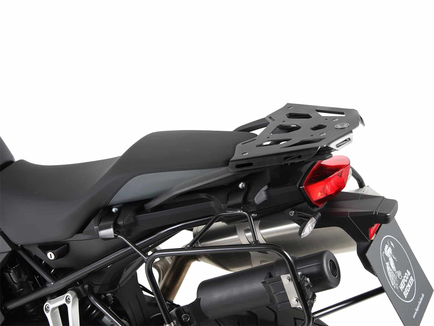 Hepco & Becker Minirack soft luggage rear rack for original BMW plastic rear rack for BMW F 800 GS (2024-)
