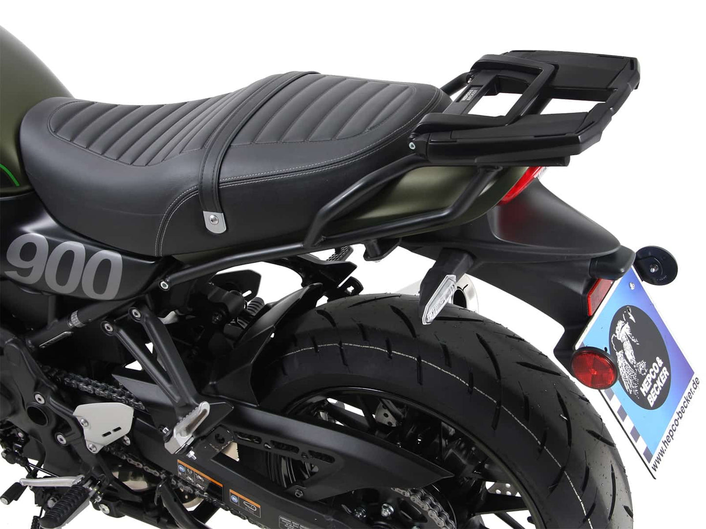 Hepco & Becker Easyrack topcasecarrier black for Kawasaki Z 900 RS/Cafe (2018-2025) / Z 900 RS SE (2022-2025)
