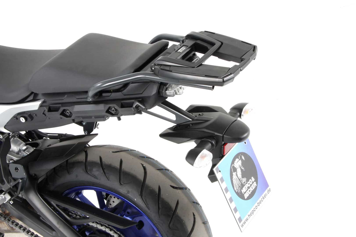 Hepco & Becker Easyrack topcasecarrier anthracite for Yamaha MT-09 Tracer ABS (2015-2017)