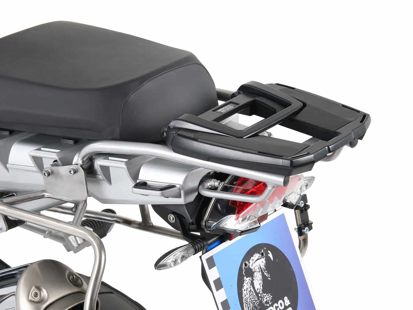 Hepco & Becker Easyrack topcasecarrier silver for BMW R 1200 GS (2008-2012)