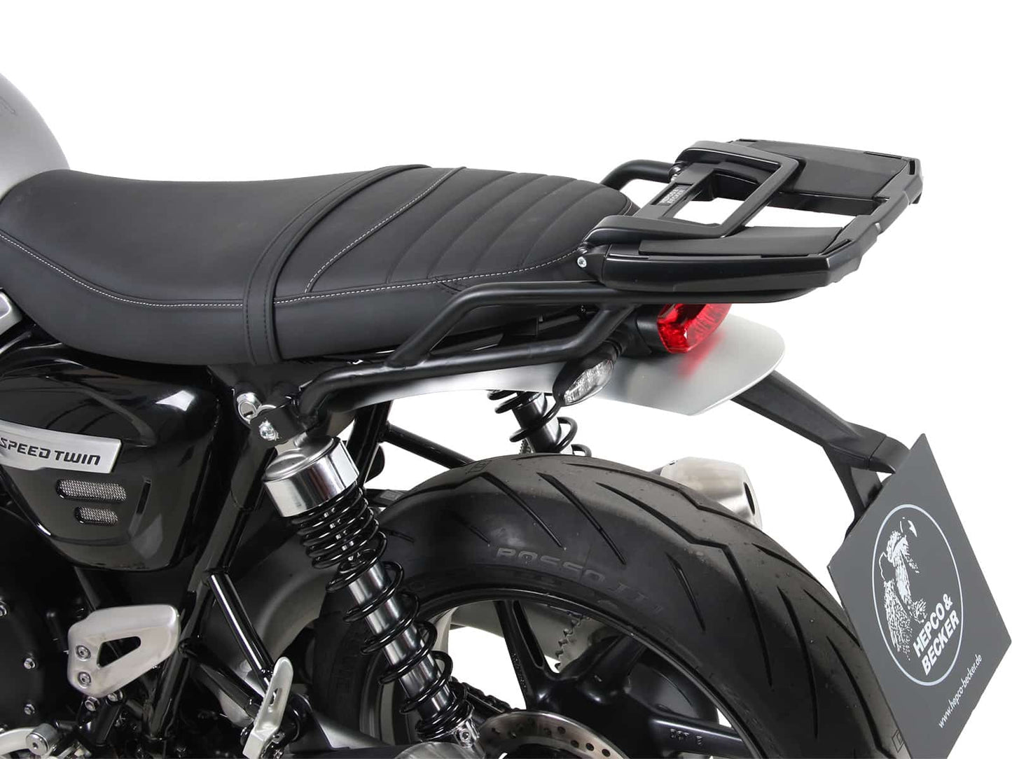 Hepco & Becker Easyrack topcasecarrier black for Triumph Speed Twin 1200 / RS (2019-2021)