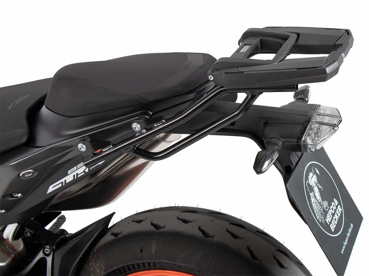 Hepco & Becker Easyrack topcasecarrier black for KTM 890 Duke R (2020-2023)