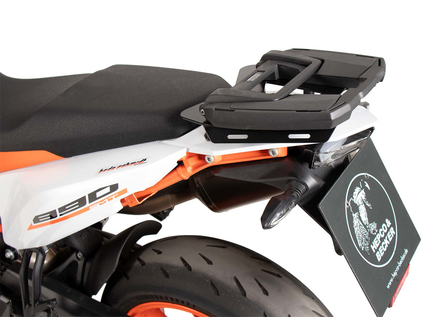 Hepco & Becker Easyrack topcasecarrier black for KTM 890 SMT (2023-)