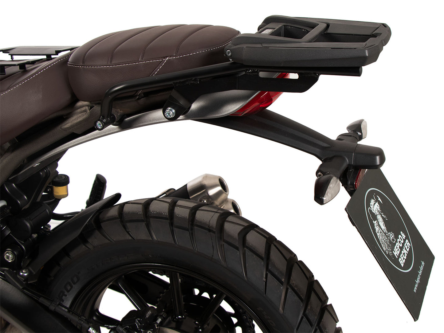 Hepco & Becker Easyrack topcasecarrier black for Triumph Scrambler 400 X (2024-)