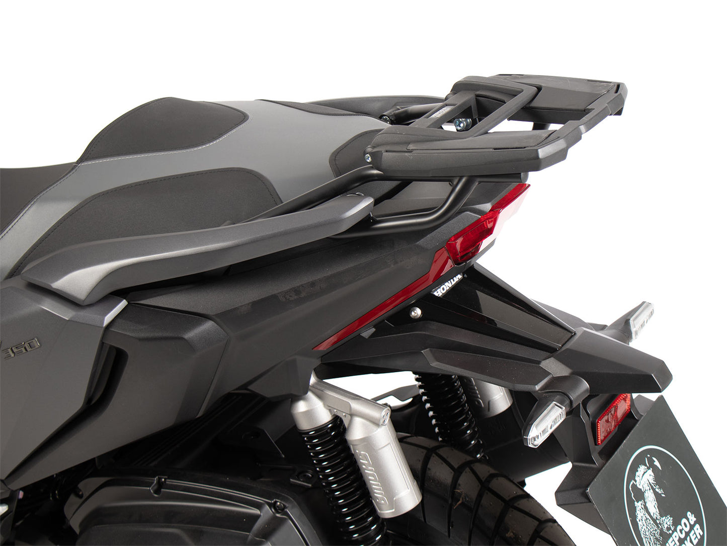 Hepco & Becker Easyrack topcasecarrier black for Honda ADV 350 (2022-)