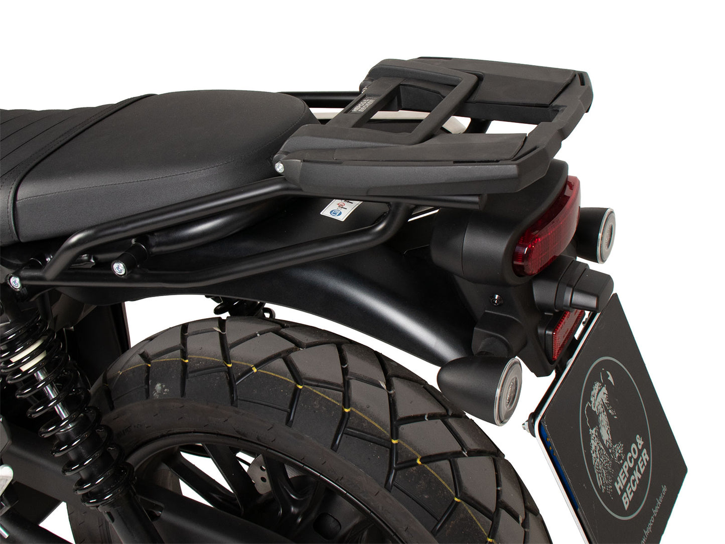 Hepco & Becker Easyrack topcasecarrier black for Honda CL 500 (2023-)