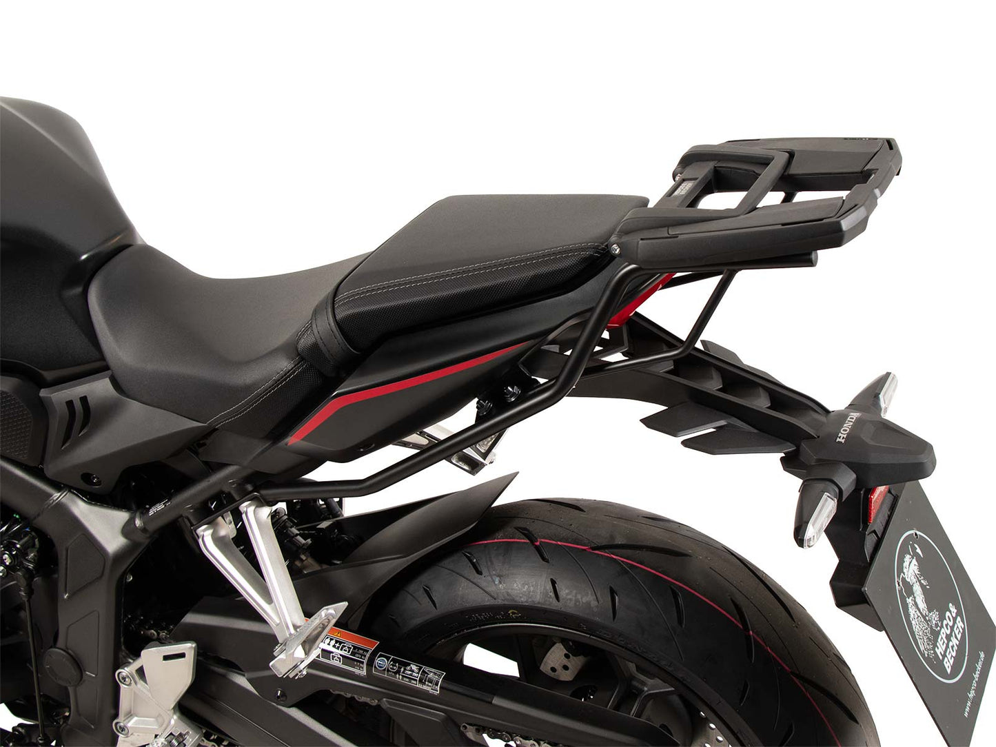 Hepco & Becker Easyrack topcasecarrier black for Honda CBR 650 R / E-Clutch (2024-)