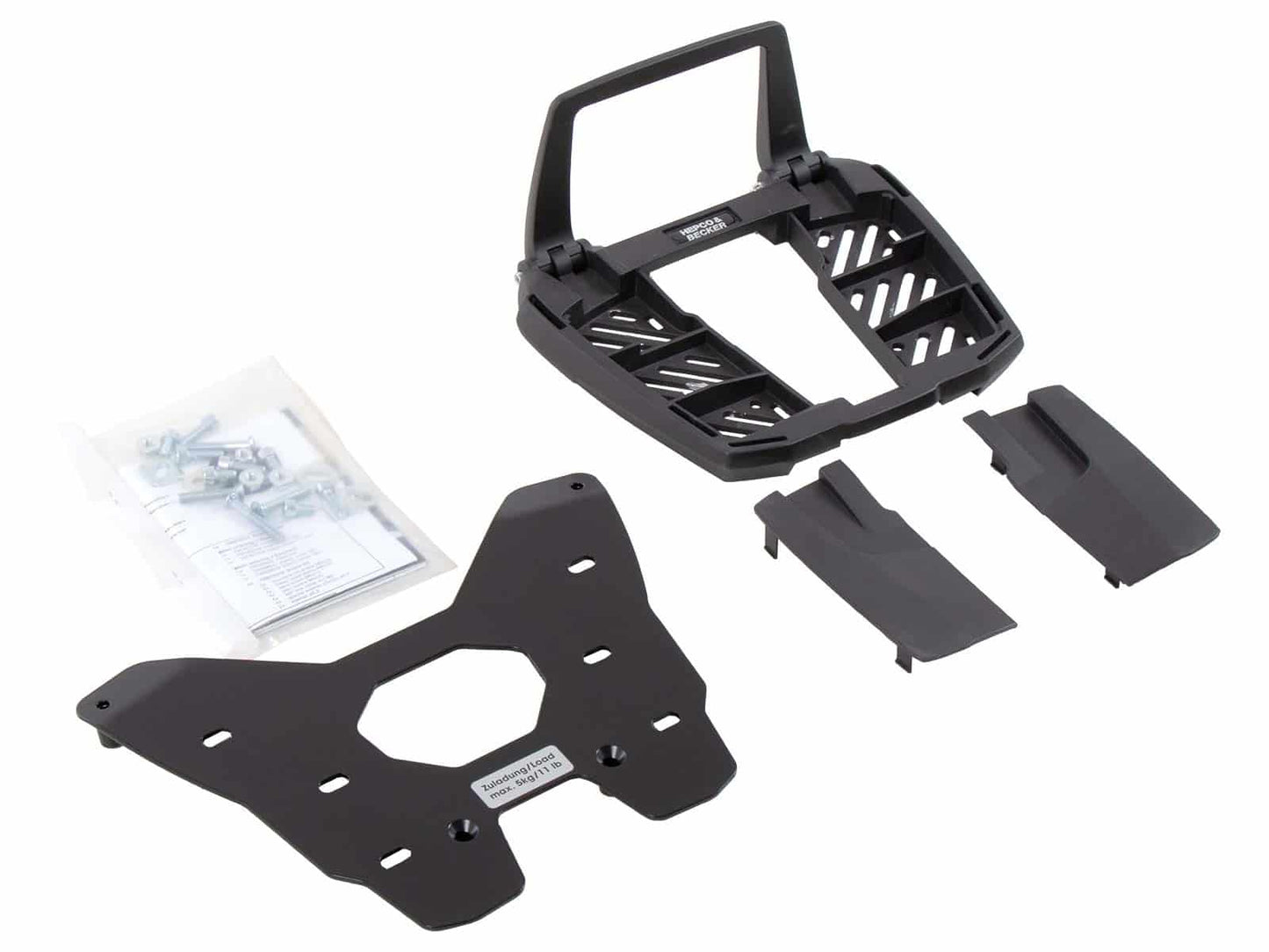 Hepco & Becker Easyrack topcasecarrier black for BMW R1250GS (2018-2023)