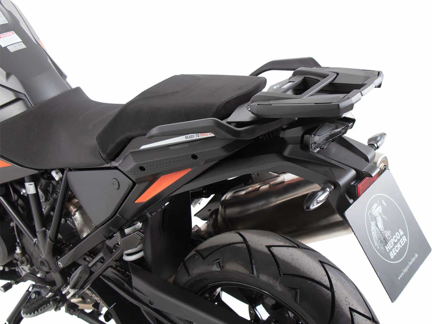 Hepco & Becker Easyrack topcasecarrier black for combination with original rear rack for KTM 1290 Super Adventure S/R (2021-2024)