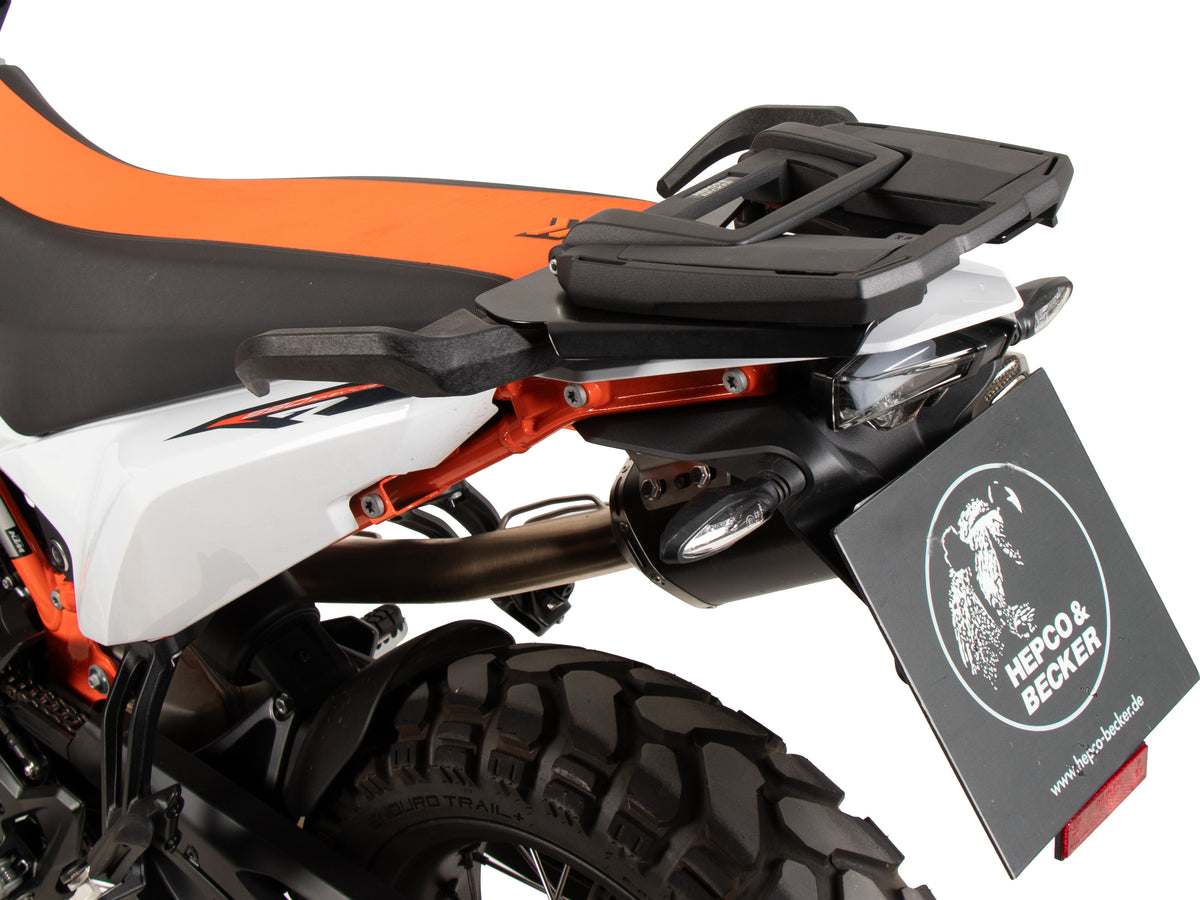 Hepco & Becker Easyrack topcasecarrier black for combination with original rear rack for KTM 890 Adventure / R / Rally (2023-)
