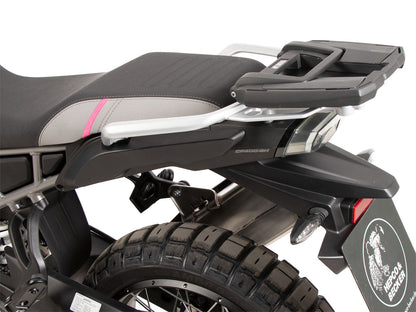 Hepco & Becker Easyrack topcasecarrier black for combination with original rear rack for CF Moto 450 MT (2024-)
