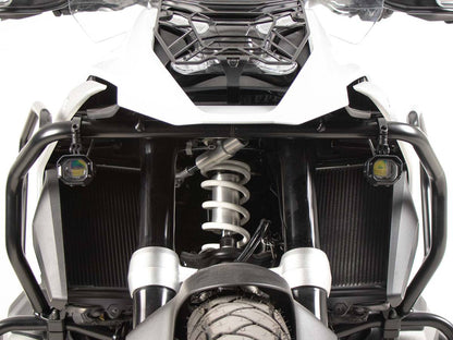 Hepco & Becker LED Auxiliary headlights "Nova" - Set for Ø25-32mm Crashbars | universal attachment