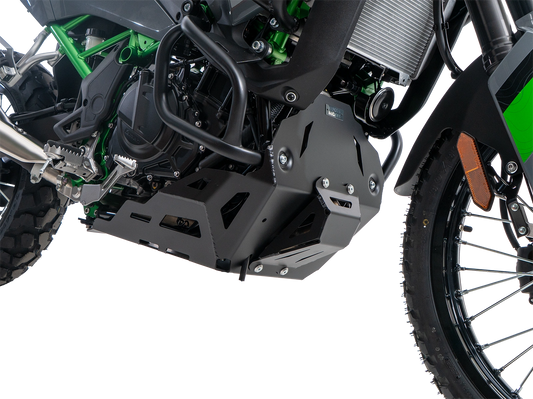 Engine protection plate black for Kawasaki KLE 500 / SE (2026-)