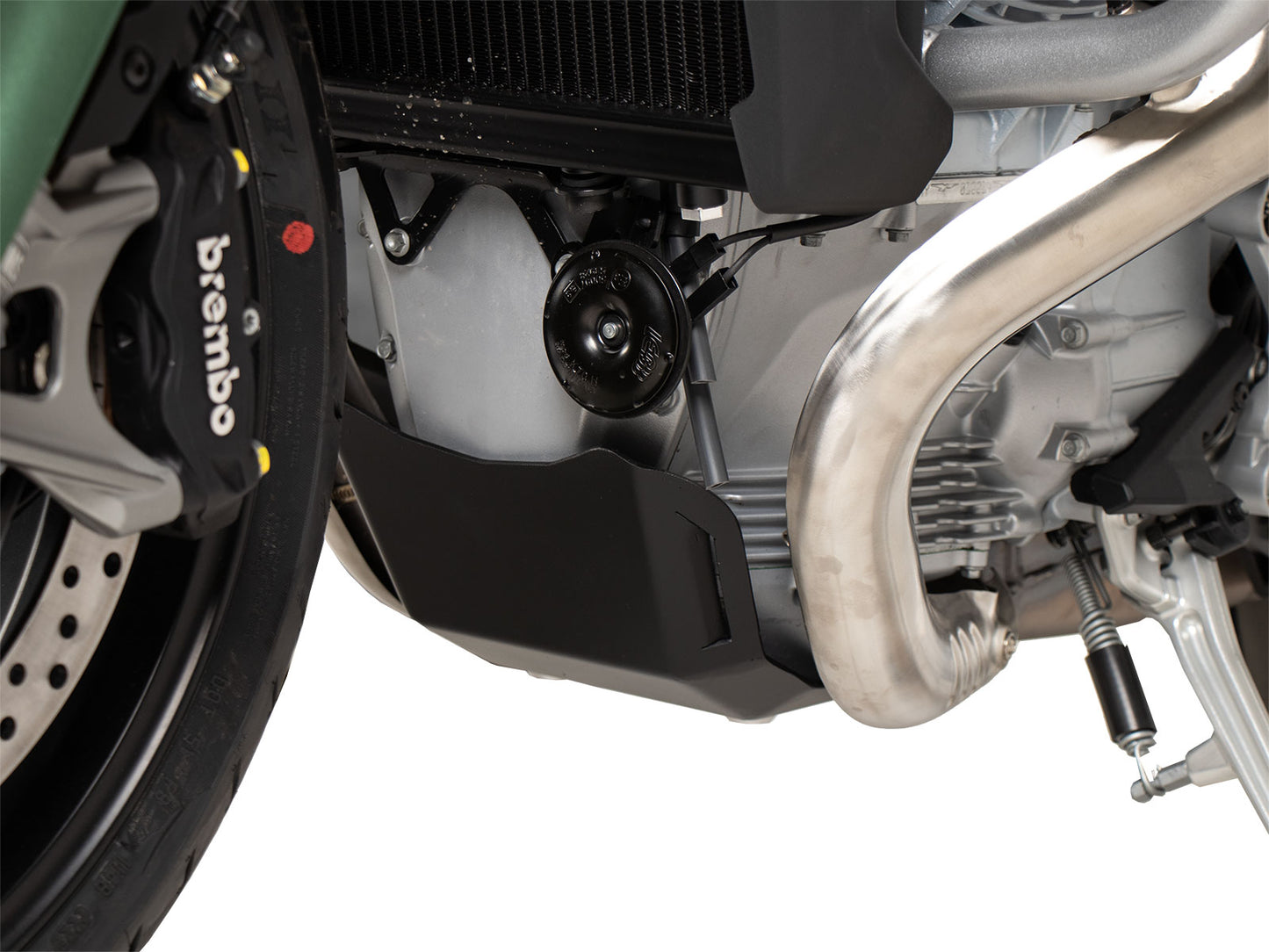 Hepco & Becker bash plate black for Moto Guzzi V100 Mandello / S (2022-)
