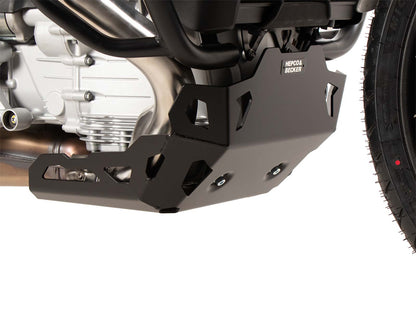 Hepco & Becker Engine protection plate black for Moto Guzzi Stelvio (2024-)