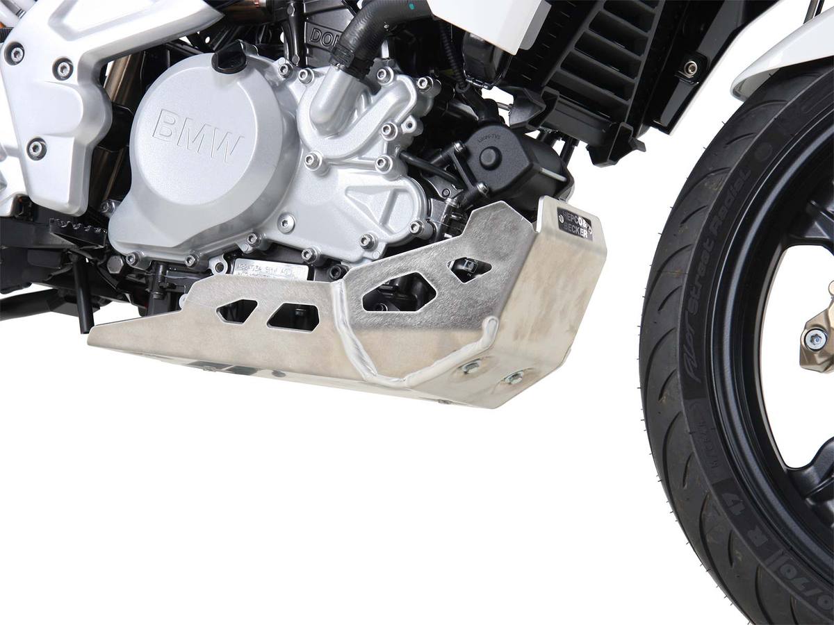 Hepco & Becker Engine protection plate aluminium for BMW G 310 R (2016-2025)