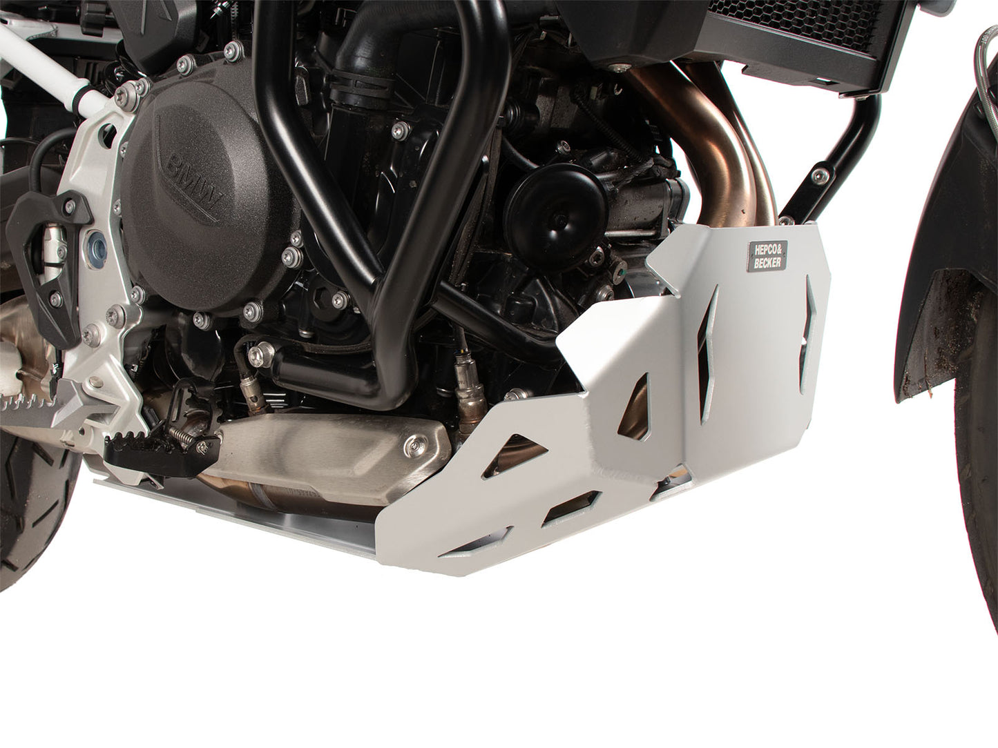 Hepco & Becker Engine protection plate aluminium for BMW F 800 GS (2024-)