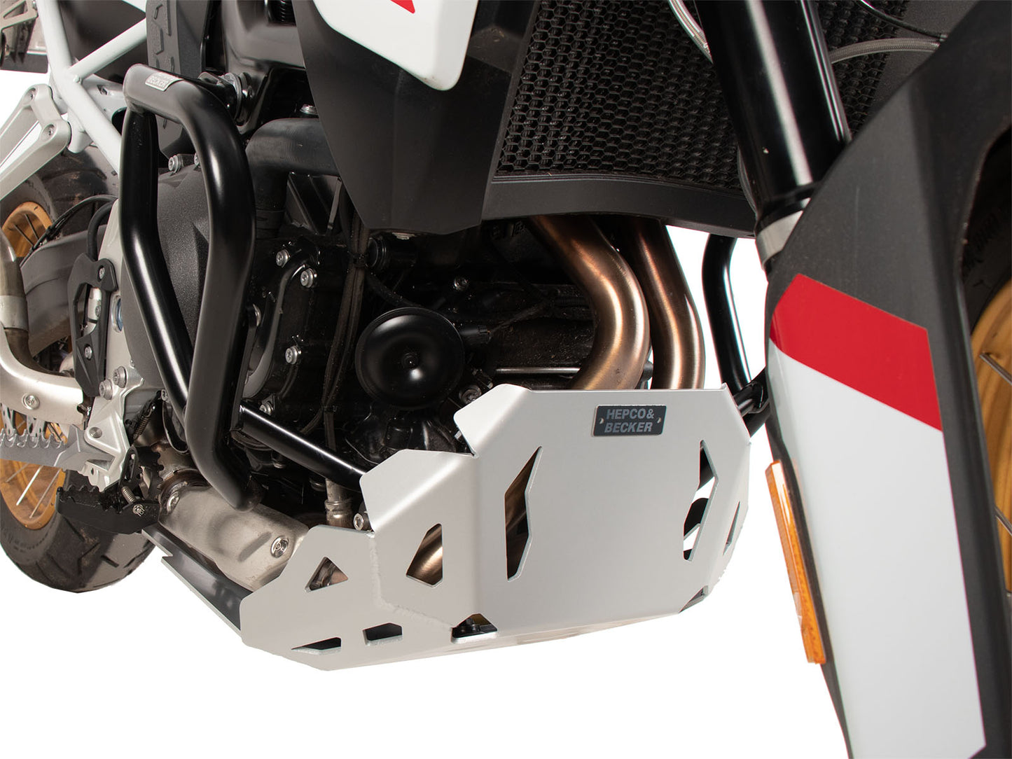 Hepco & Becker Engine protection plate aluminium for BMW F 800 GS (2024-)