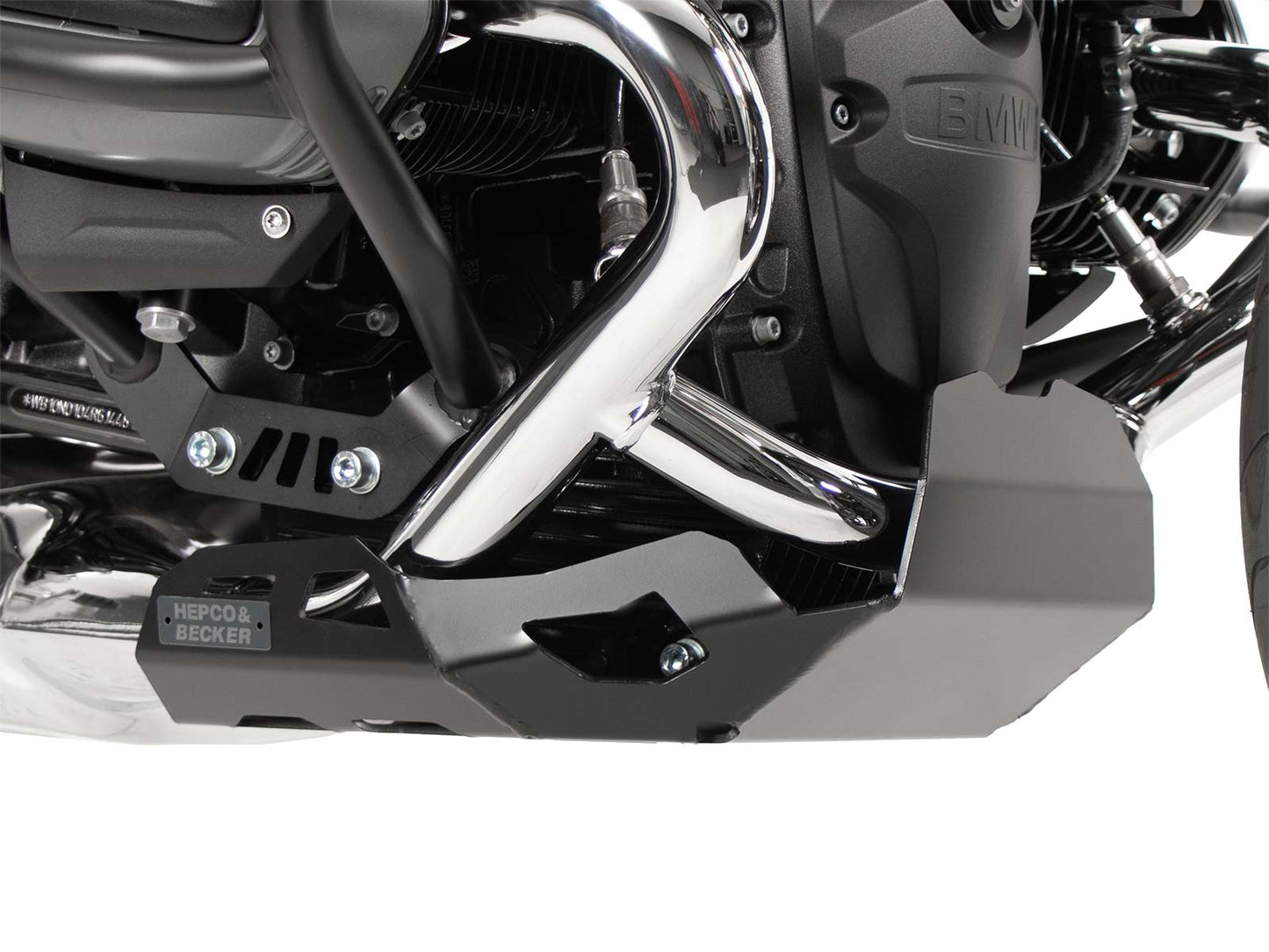 Hepco & Becker Engine protection plate black for BMW R 12 nineT (2024-)