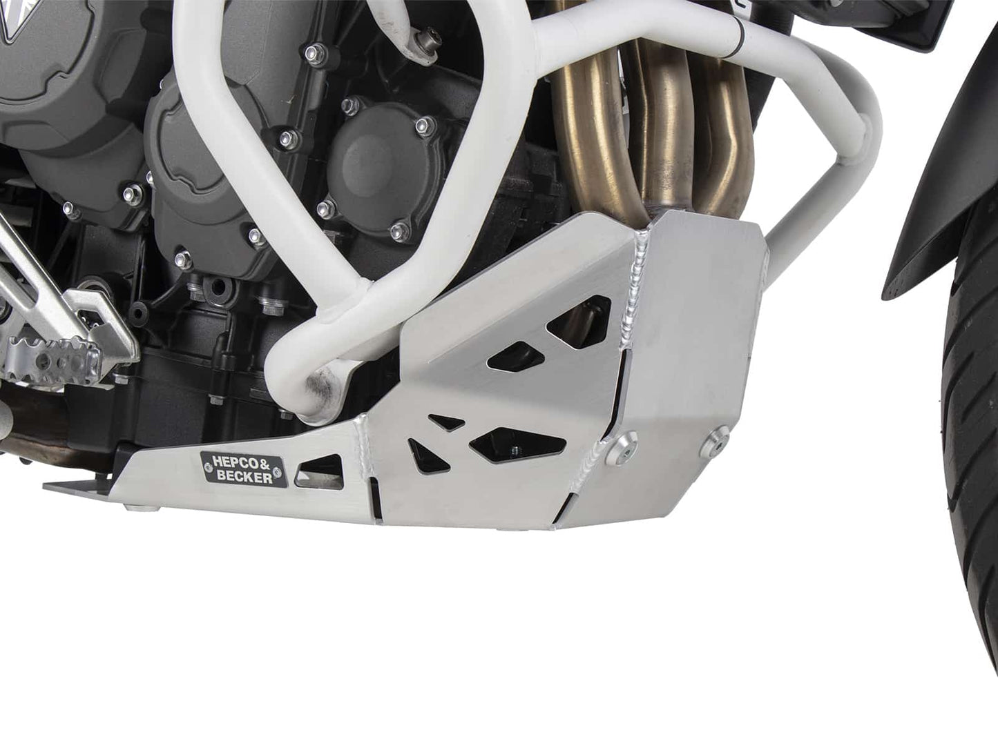 Hepco & Becker Engine protection plate aluminium for Triumph Tiger 900 / Rally / GT / PRO (2020-2023)