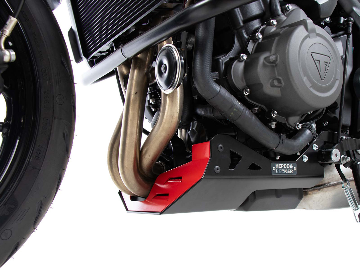 Hepco & Becker bash plate red/black for Triumph Tiger Sport 660 (2022-)