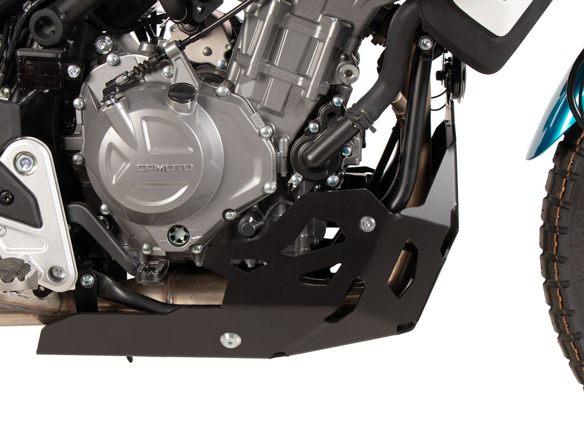 Hepco & Becker Engine protection plate black for CF Moto 450 MT (2024-)