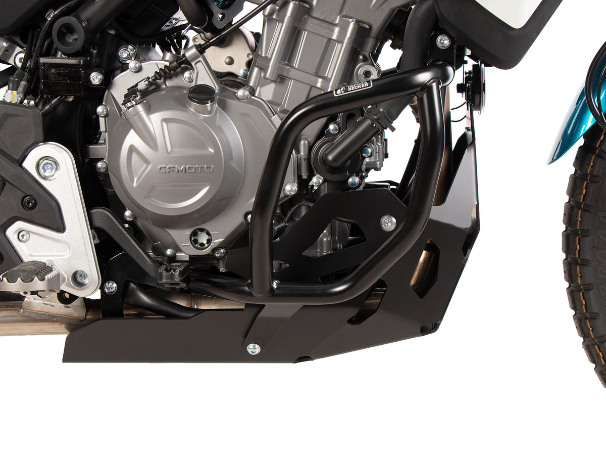 Hepco & Becker Engine protection plate black for CF Moto 450 MT (2024-)