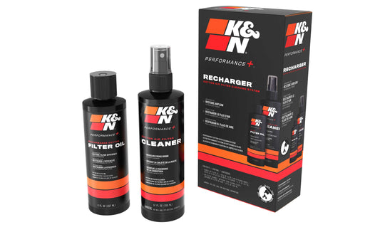 K&N Filter Care Service Kit - Squeeze Black 99-5050BK Big Bike Tech