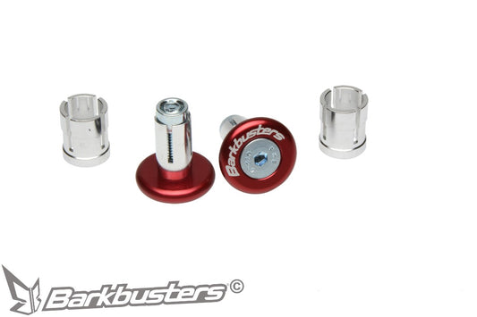 Barkbusters Accessory - Bar End Plug (anodized) - RED