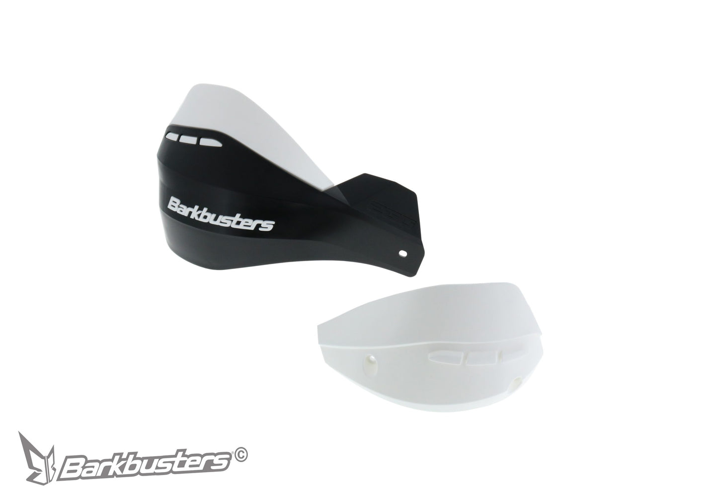 Barkbusters Spare Part - Ego Wind Deflector Set - WHITE
