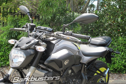Barkbusters Hardware Kit - Two Point Mount: 
YAMAHA MT-07 ('13 on) & MT-07 LA ('14 on) - Backbone Powder Coated BLACK