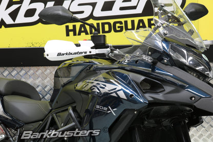 Barkbusters Hardware Kit - Two Point Mount: 
Benelli TRK502 / TRX502X (2020-), Benelli TRK702 / TRK702X (2024 on)