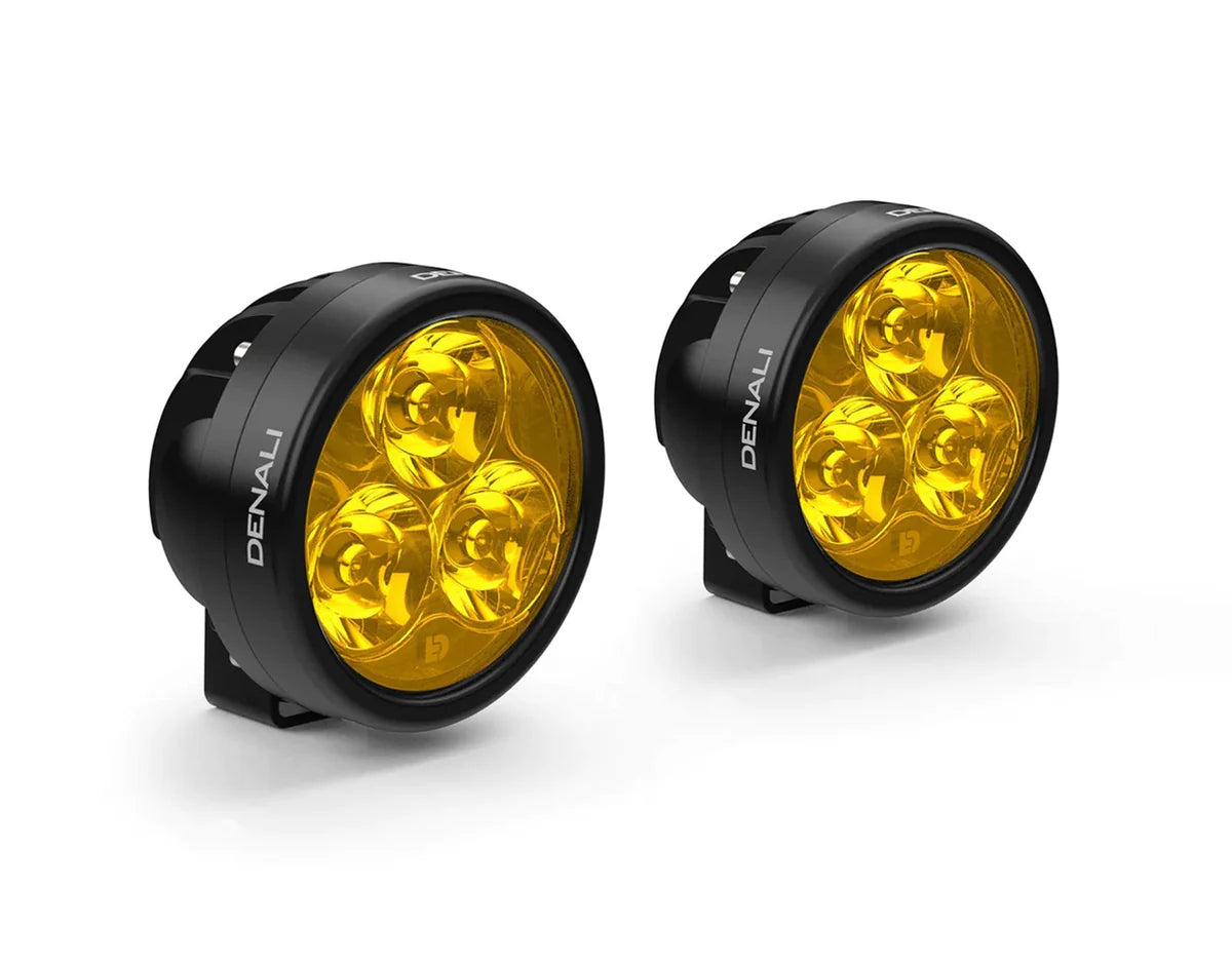 DENALI D3 LED Driving Lights TriOptic Lens Kit - Amber