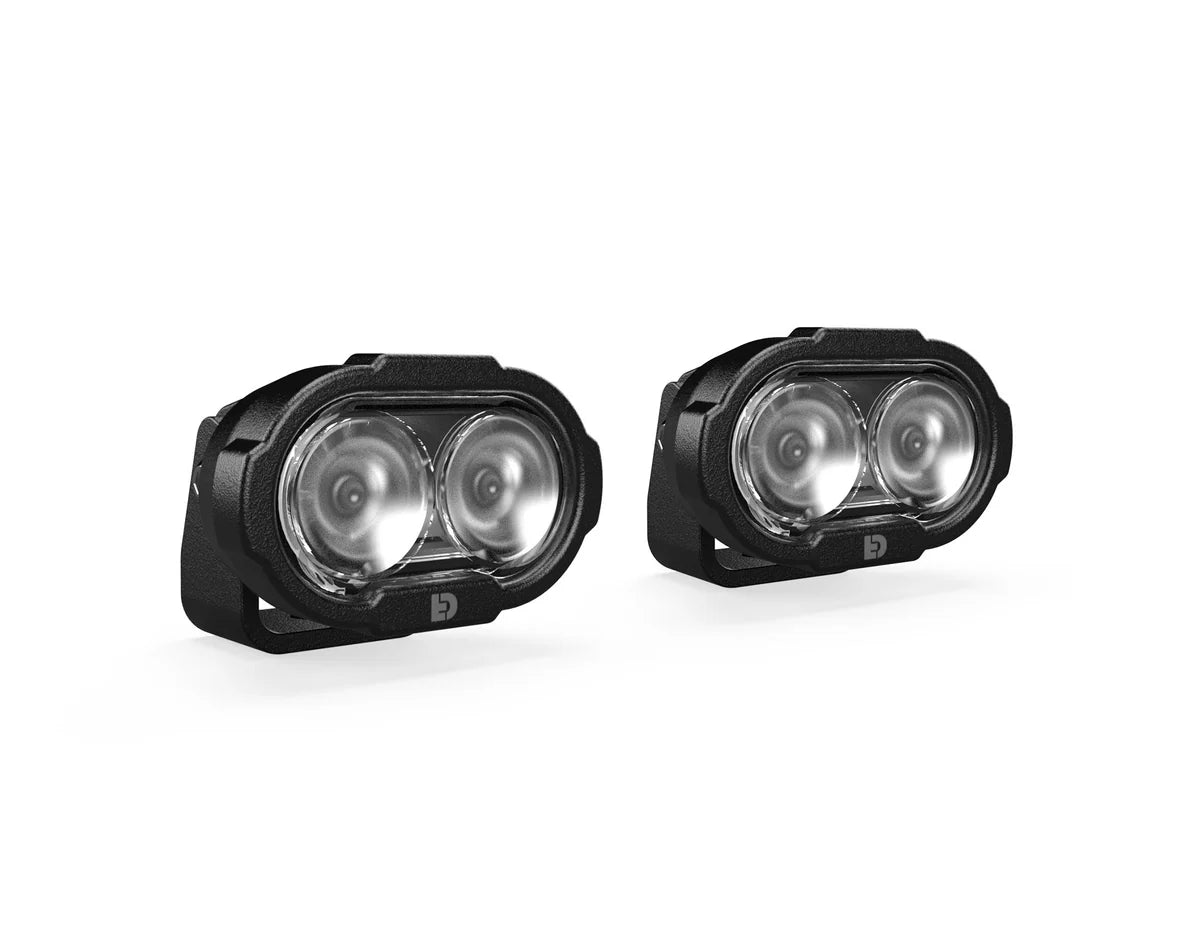 DENALI DL-2 Driving Light with Datadim Technology – White – Pair
