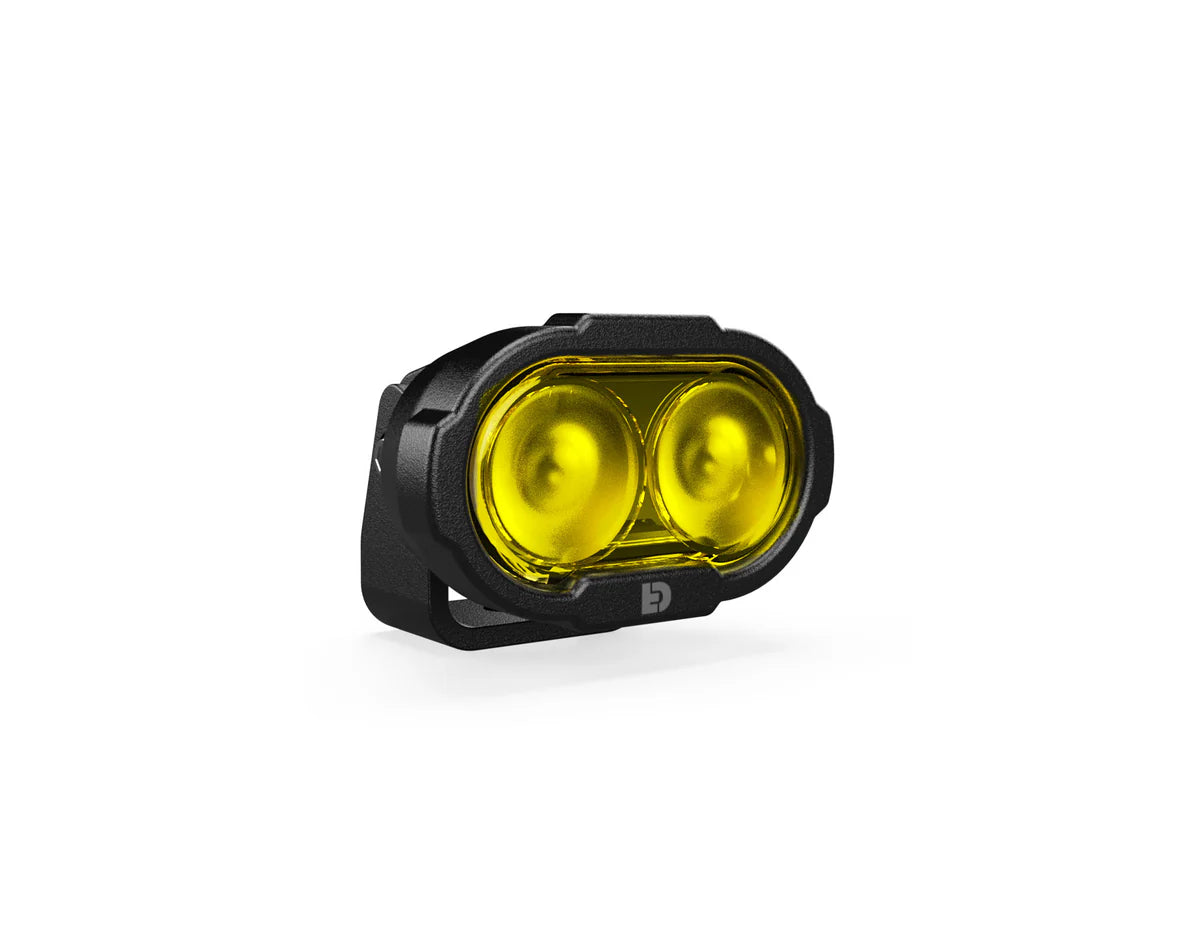 DENALI DL-2 Driving Light with Datadim Technology – Selective Yellow