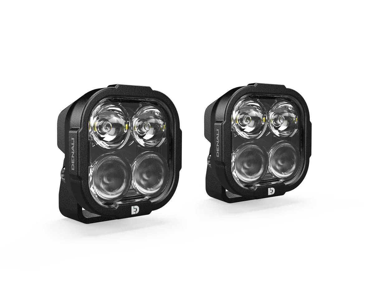 DENALI DL-4 Driving Light with Datadim Technology – White – Pair