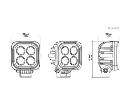 DENALI S4 2.0 LED Light Pod with DataDim Technology – Pair