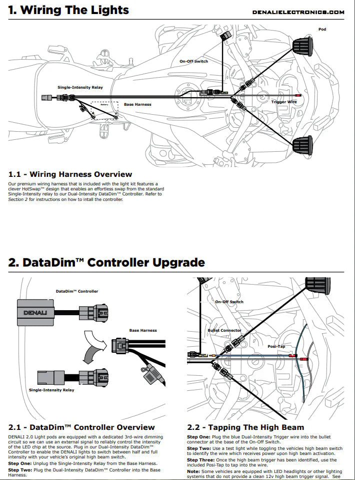 DENALI 2.0 DataDim Dual-Intensity Controller