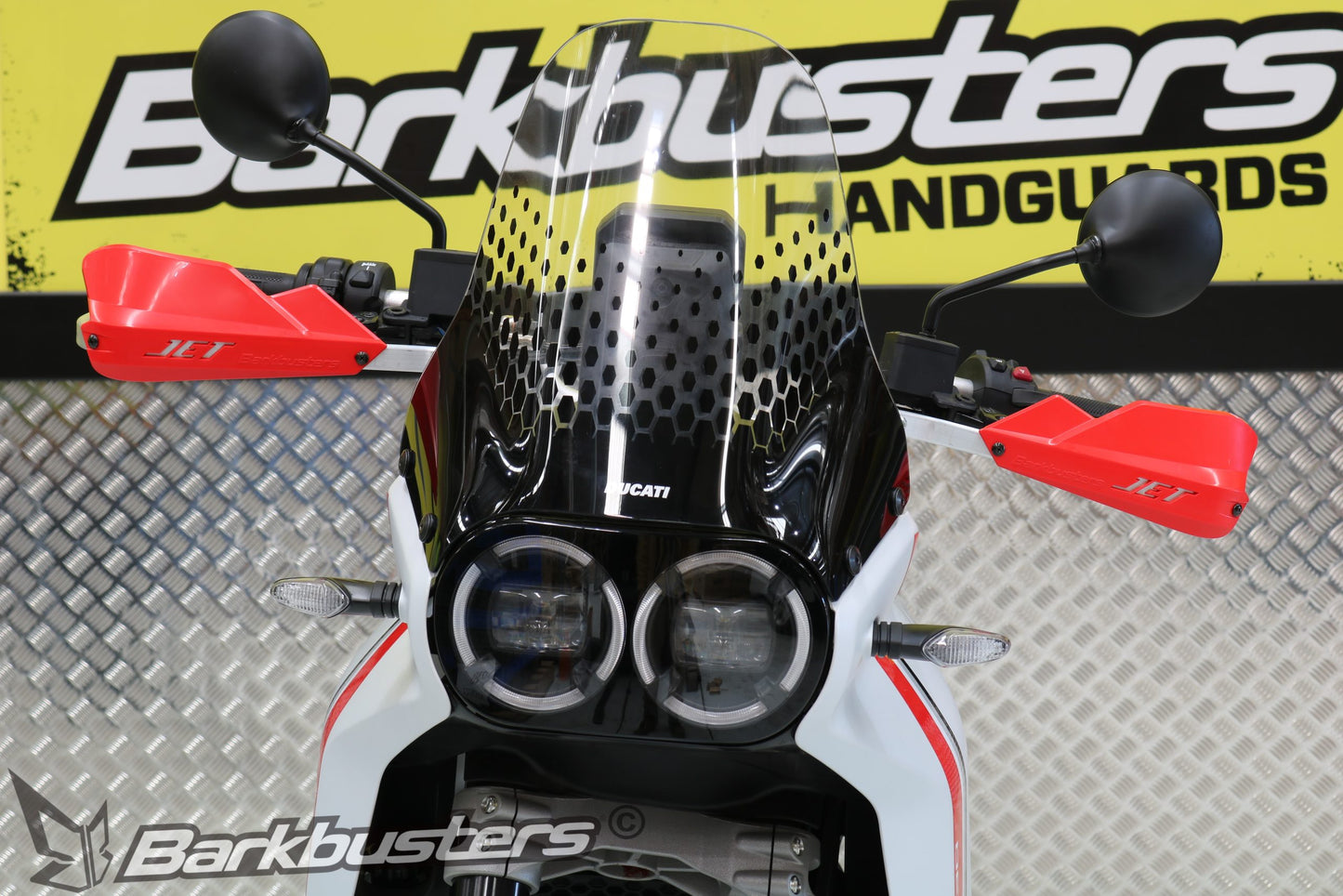 Barkbusters Hardware Kit - Two Point Mount: 
Ducati Desert X ('2022-)