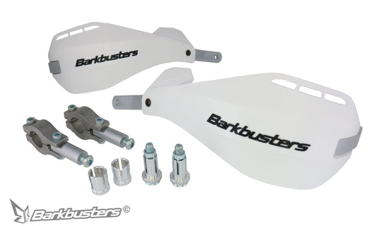 Barkbusters EGO Handguard - Standard fitting kit - WHITE