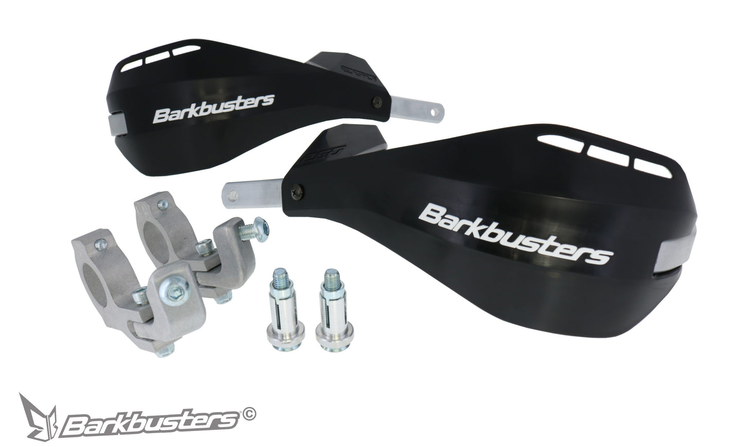Barkbusters EGO Handguard - with Multi Fit Clamps - BLACK