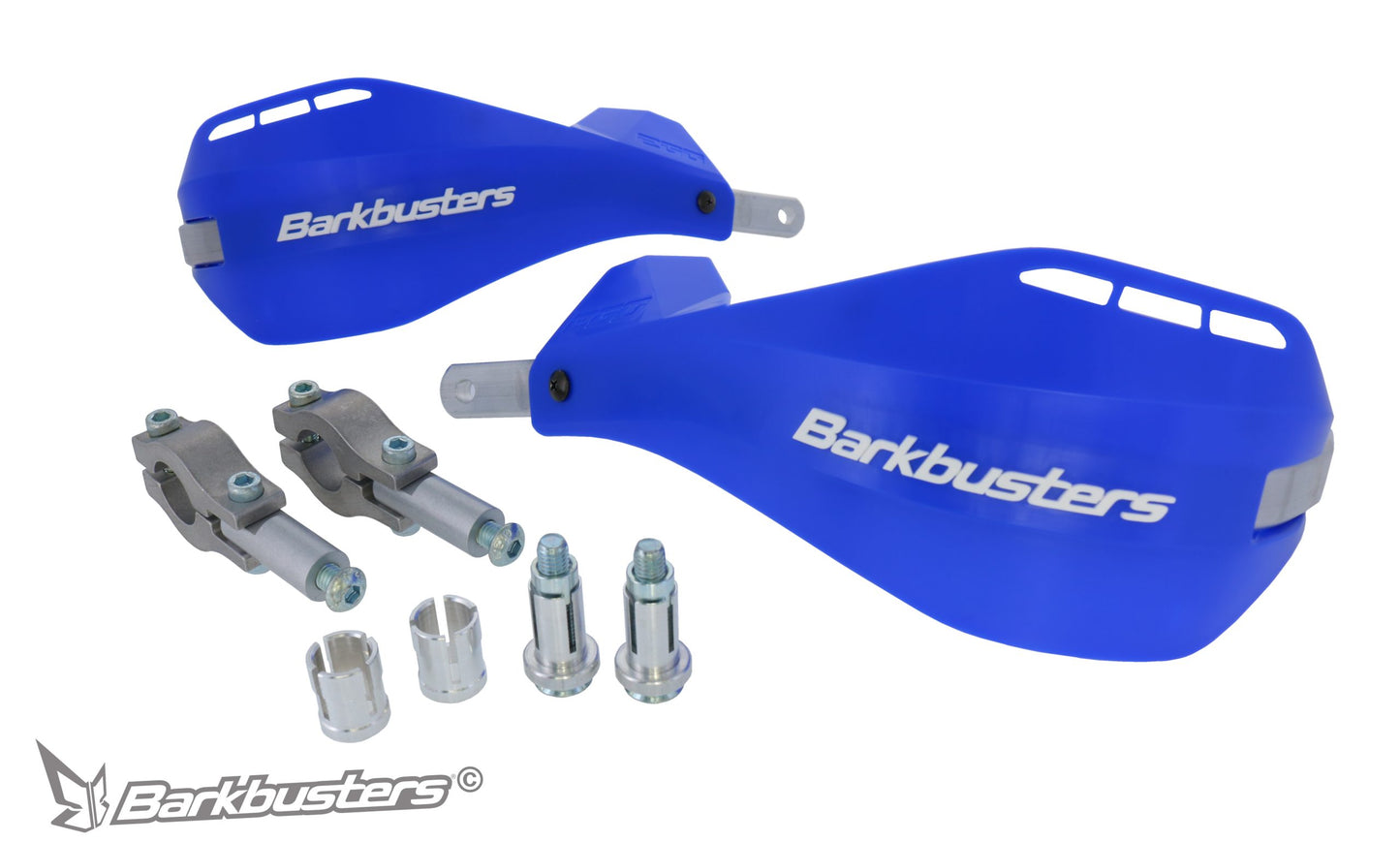 Barkbusters Mini EGO Handguard - 80cc MX - BLUE