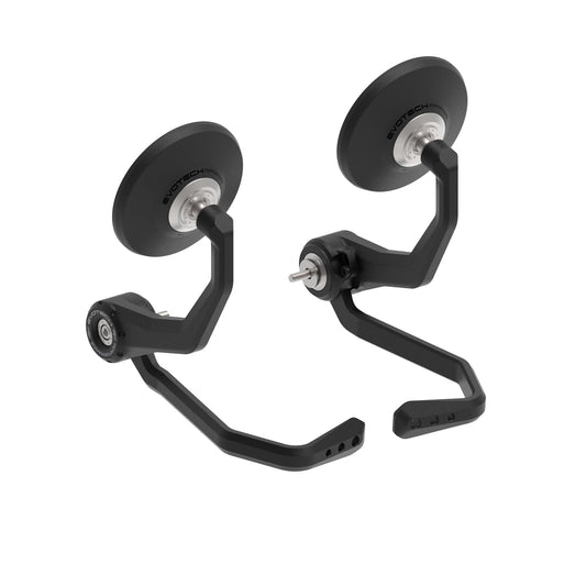 Evotech Bar End Mirrors / Brake and Clutch Protector Kit - Aprilia Tuono 125 (2018+)