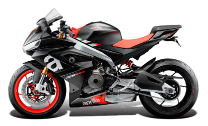 Evotech Pillion Footrest Removal Kit - Aprilia RS660 (2021 - 2024)