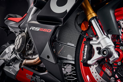 Evotech Radiator & Header Guard Set - Aprilia RS660 (2021 - 2024)