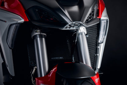Evotech Radiator Oil Cooler Guard Set - Ducati Multistrada V4 S (2021 - 2024)