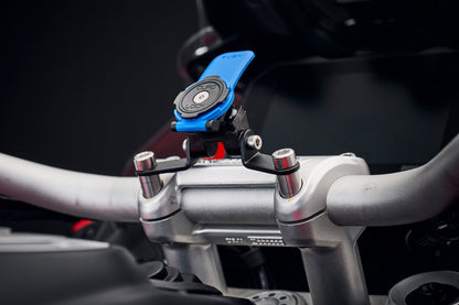 Evotech Quad Lock Compatible Handlebar Clamp Mount - Ducati Multistrada V4 (2021 - 2024)